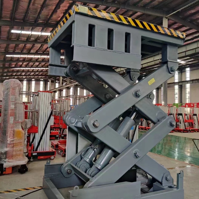 上安乡剪叉式升降平台