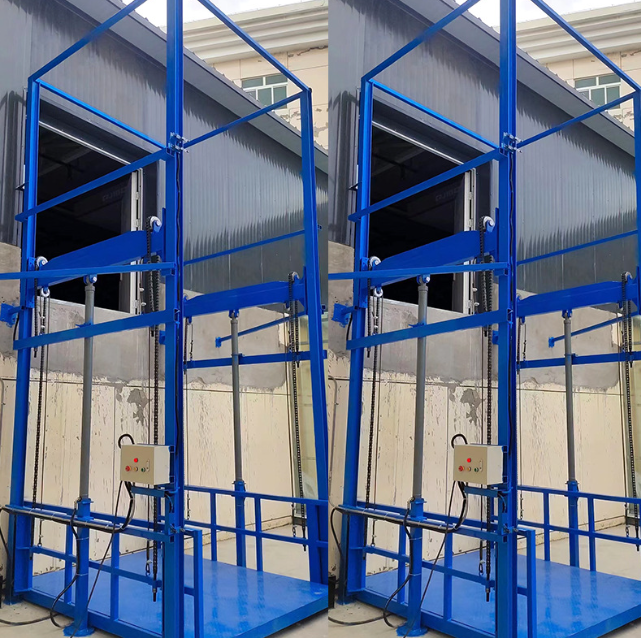 上安乡导轨式升降货梯